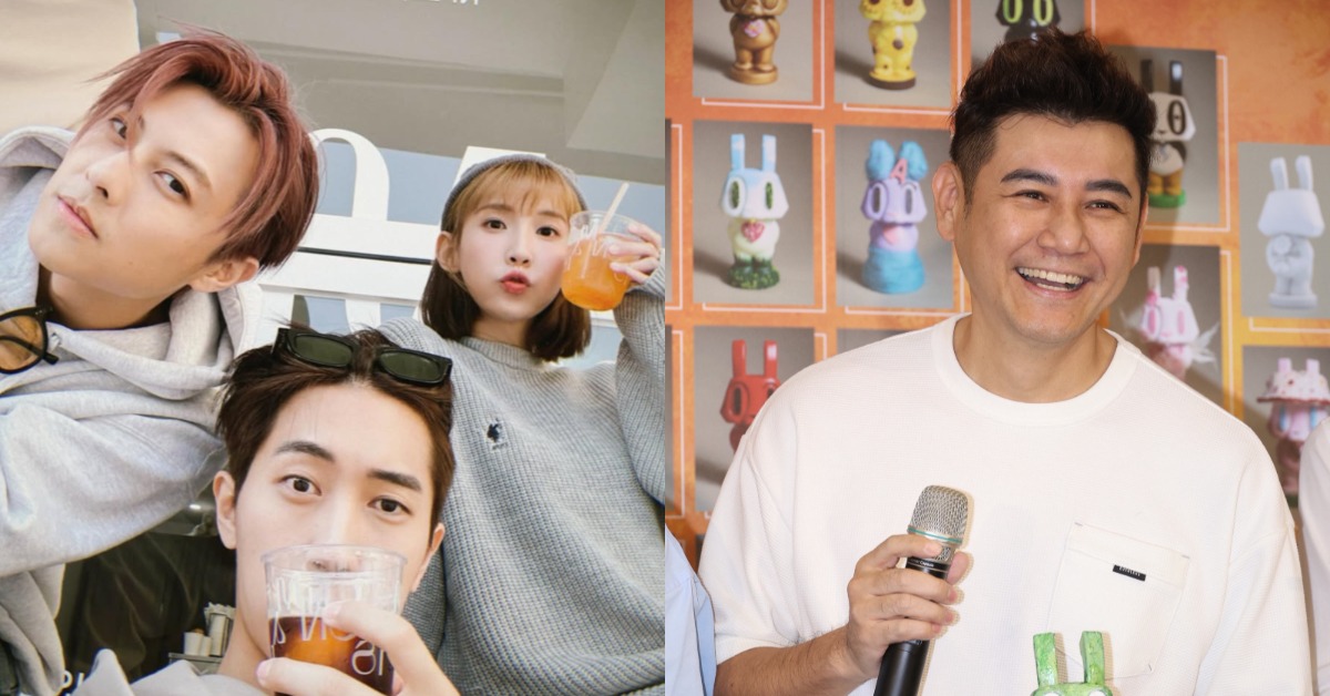 八點檔演員陳熙鋒出席活動，被問到近期范姜彥豐與老婆粿粿及王子的事件也回應了。（圖／翻攝自粿粿IG、東森娛樂）