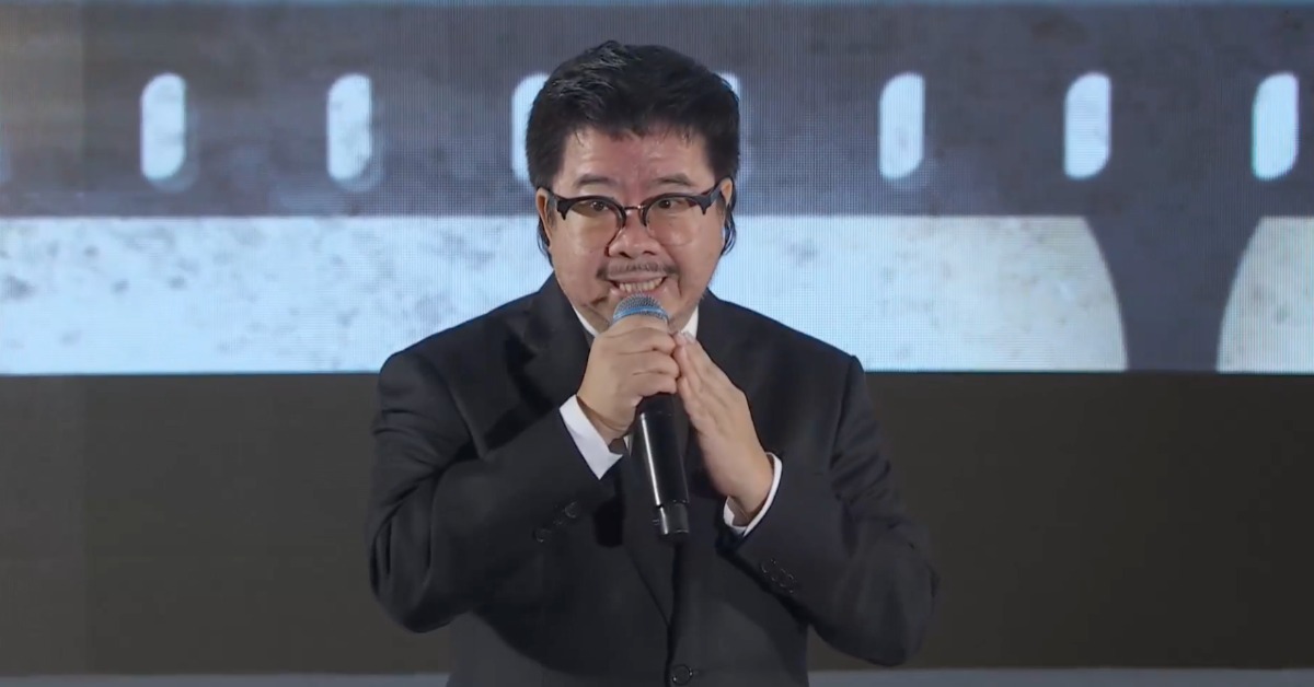 國家電影及視聽文化中心董事長褚明仁赴告別式送別顏正國。（圖／翻攝自顏正國臉書）