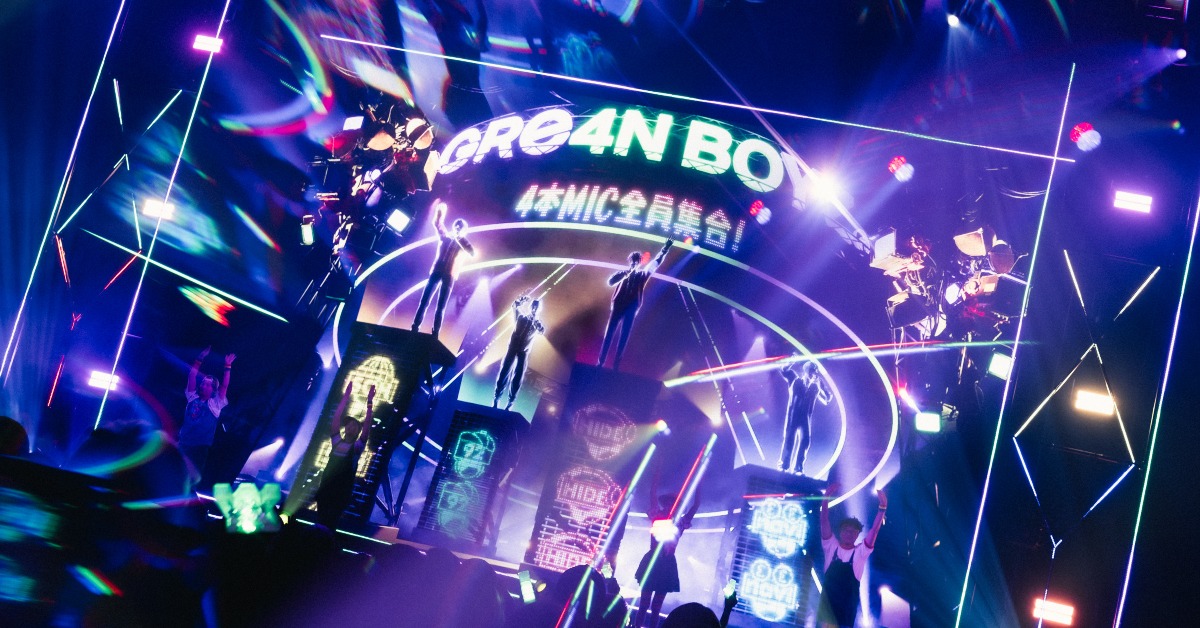 日本超人氣覆面系團體「GRe4N BOYZ」二度來台開唱。（圖／大鴻藝術BIG ART提供）