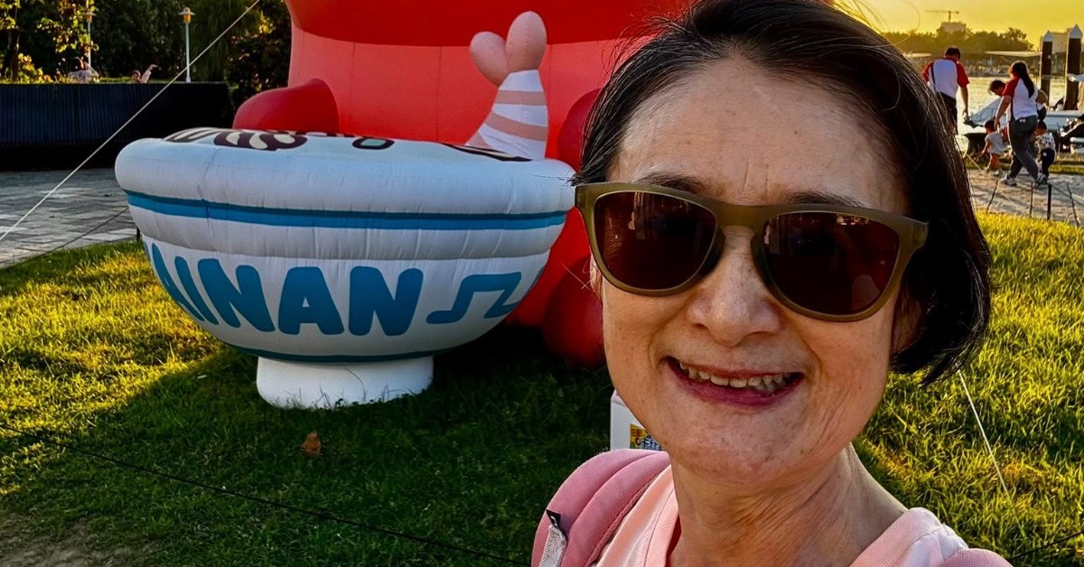 譚艾珍也有感覺到地震，透露當下情況。（圖／翻攝自譚艾珍臉書）