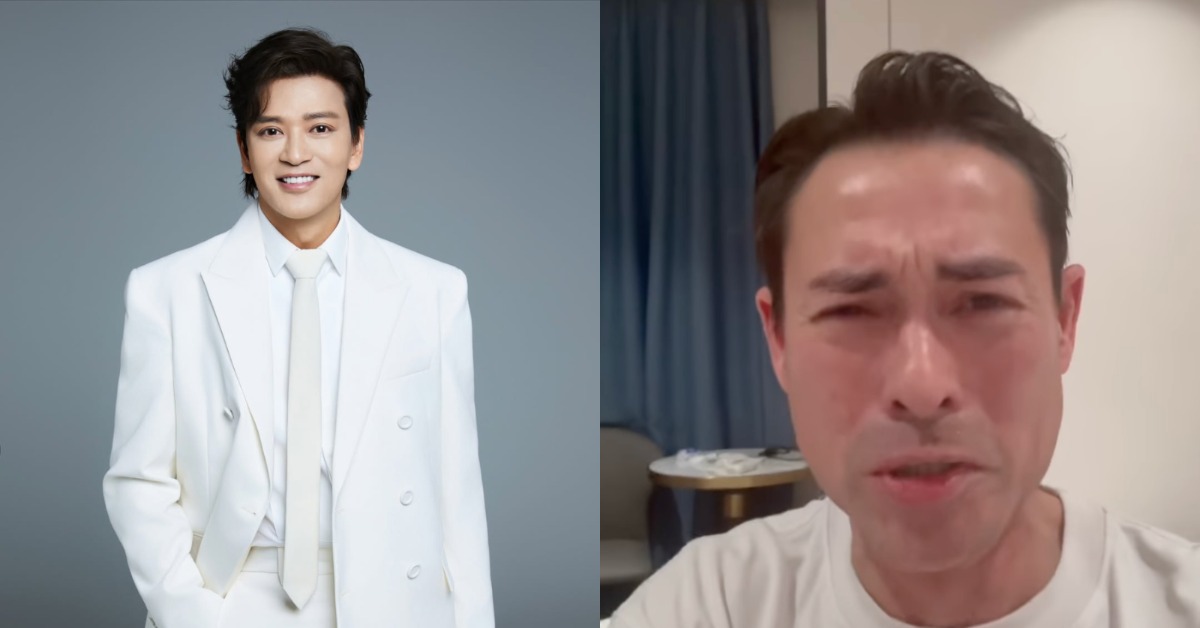 香港男星海俊傑透露妻子莫家慈病危，陳曉東也趕赴醫院探望。（圖／翻攝自陳曉東、海俊傑IG）