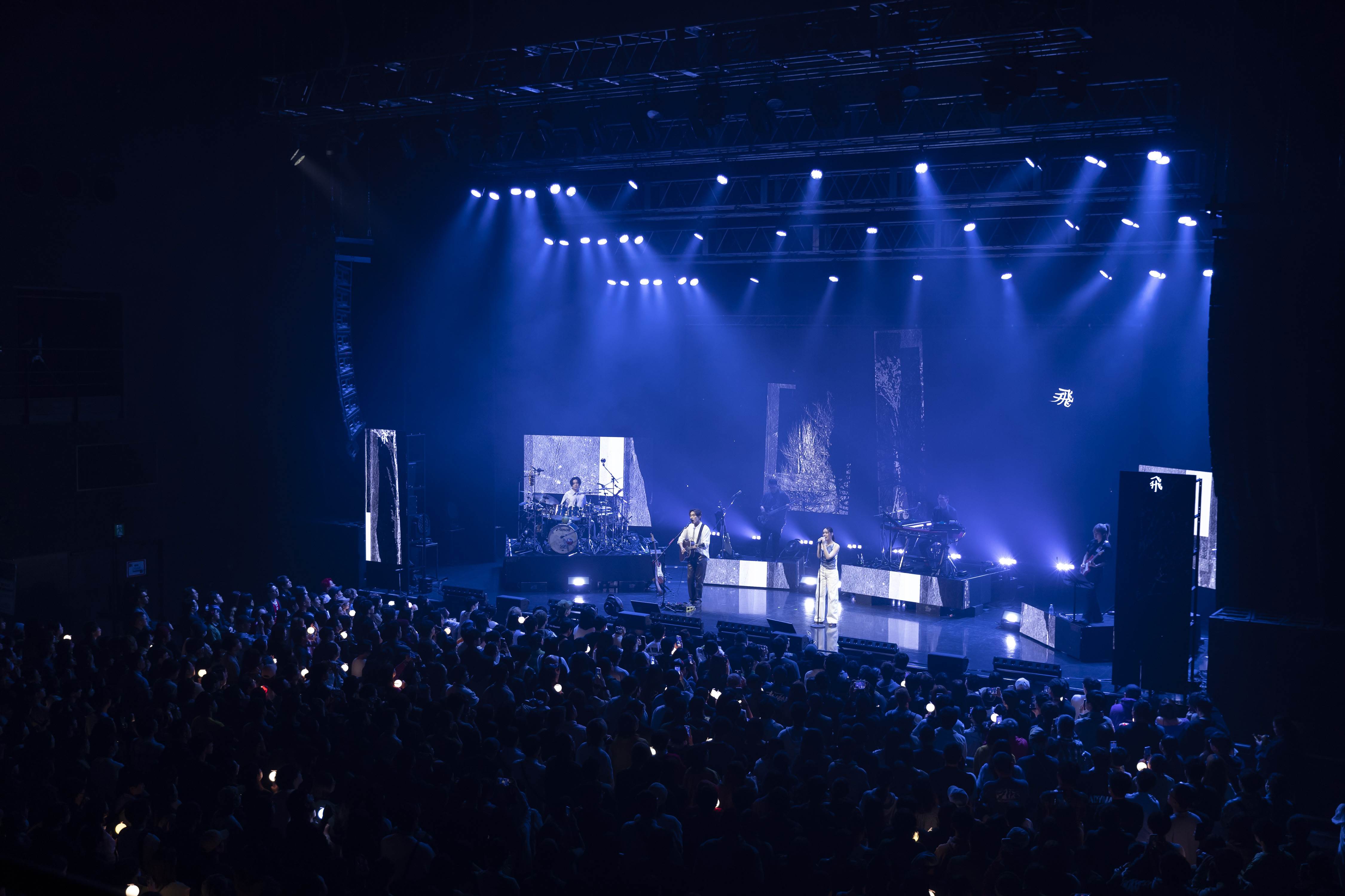 告五人一路黑夜狂奔，狂唱14 城 22 場live巡演。（圖／相信音樂提供）