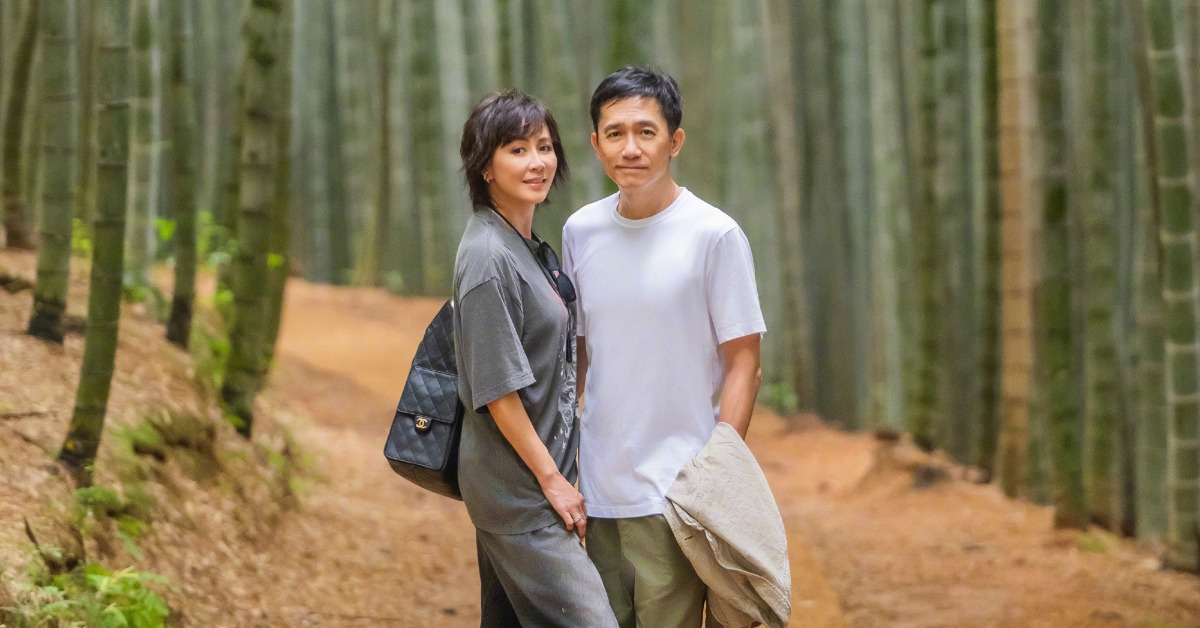 港星梁朝偉與劉嘉玲結婚多年，是演藝圈的模範夫妻檔。（圖／翻攝自劉嘉玲微博）