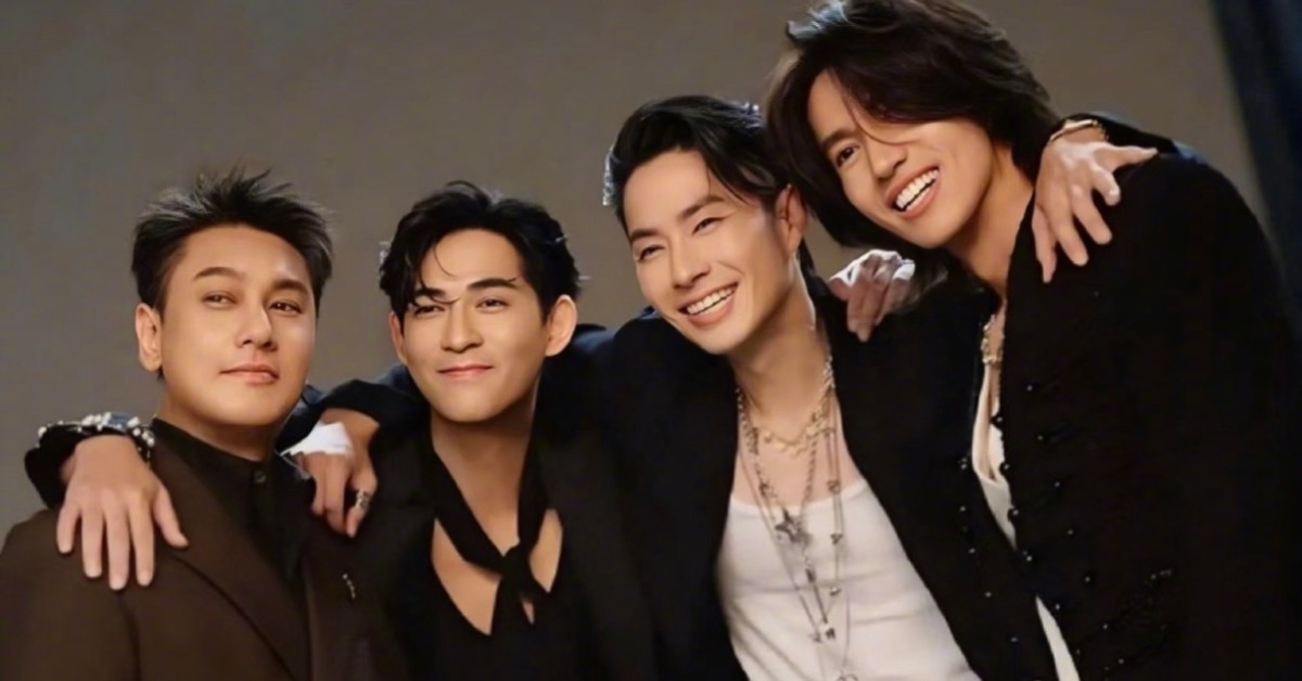 F4再次合體傳出沒有朱孝天。（圖／翻攝自微博）