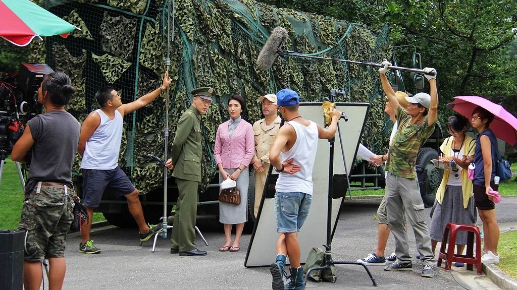 電視連續劇《一把青》使用台北賓館作為劇中1945年空軍總司令部。（圖／台北市電影委員會）