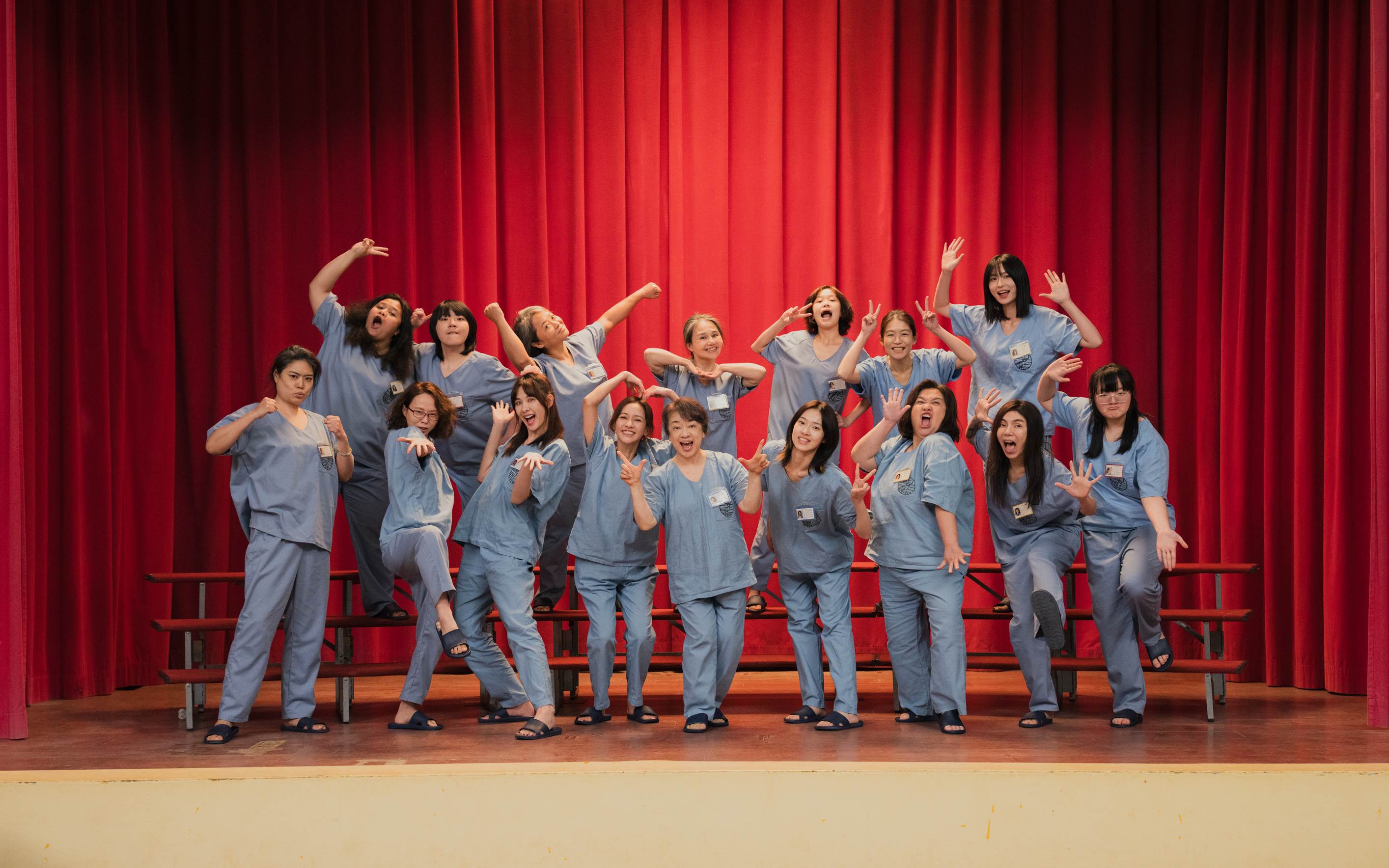 《陽光女子合唱團》每個演員又跳又唱根本全能。（圖／壹壹喜喜電影）