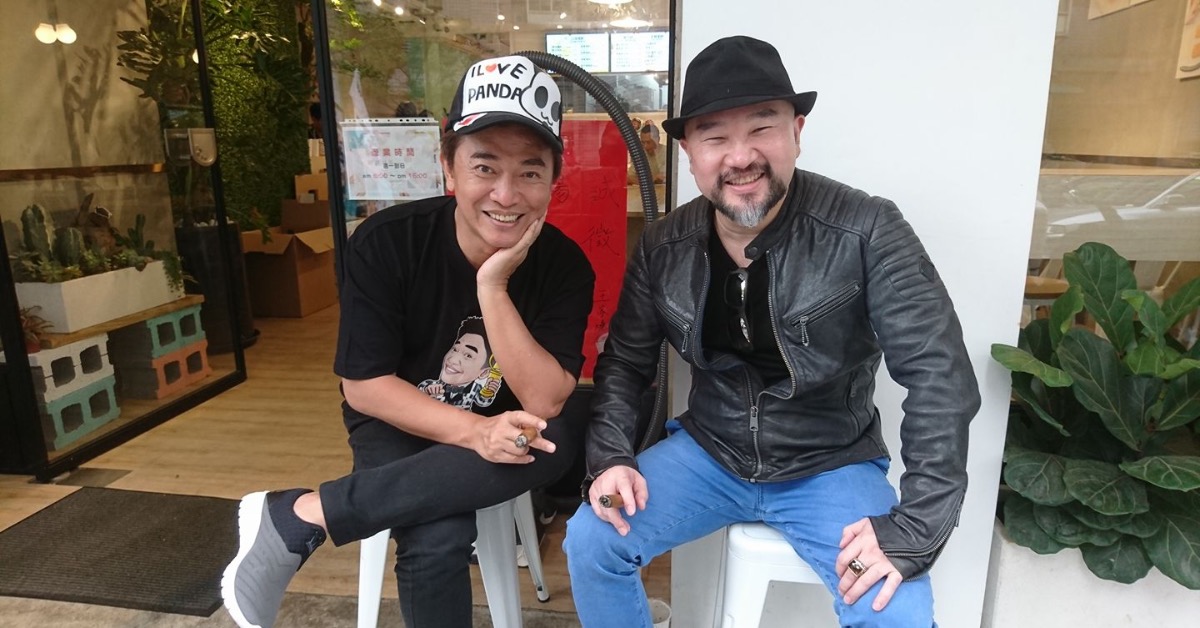 辛龍過去曾是吳宗憲旗下的藝人。（圖／翻攝自辛龍臉書）