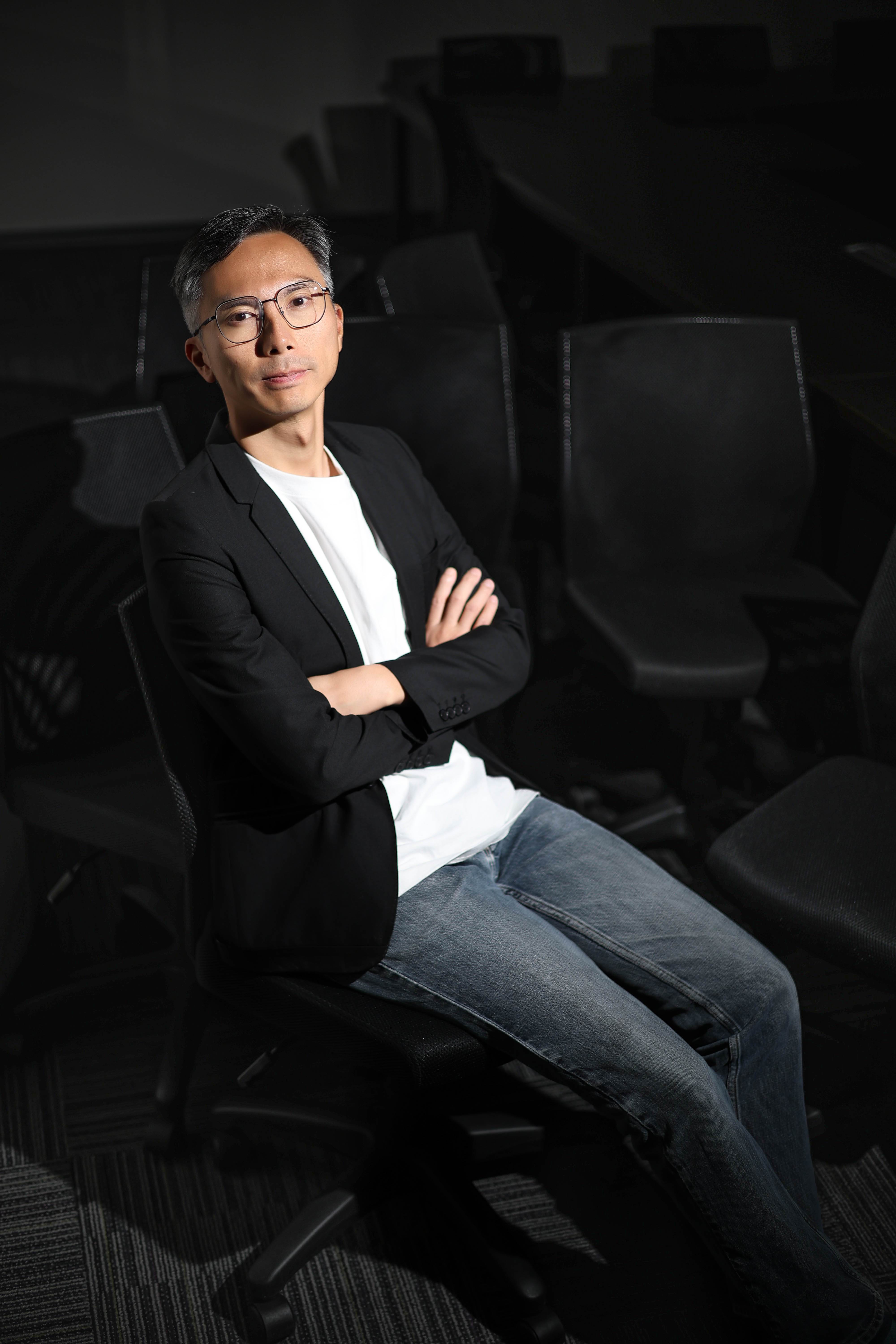 周冠威經歷8年時光，終於順利讓電影《自殺通告》問世。（圖／東森娛樂）