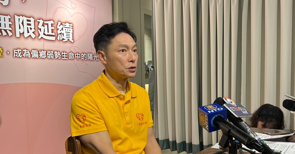 謝祖武出席公益活動。（圖／記者陳怡伶攝）