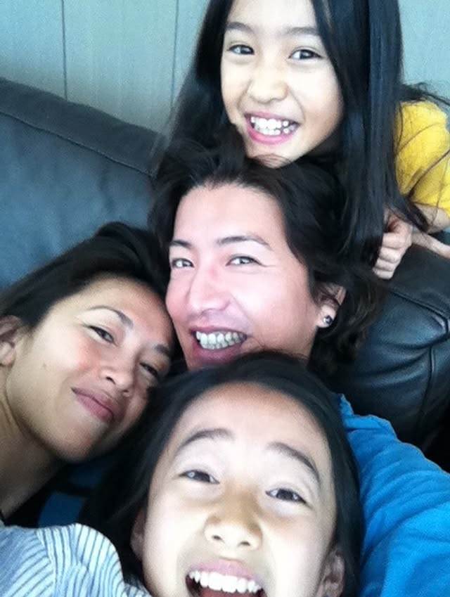 日本天王木村拓哉愛女Cocomi曬兒時全家福。（圖／翻攝自Cocomi IG）