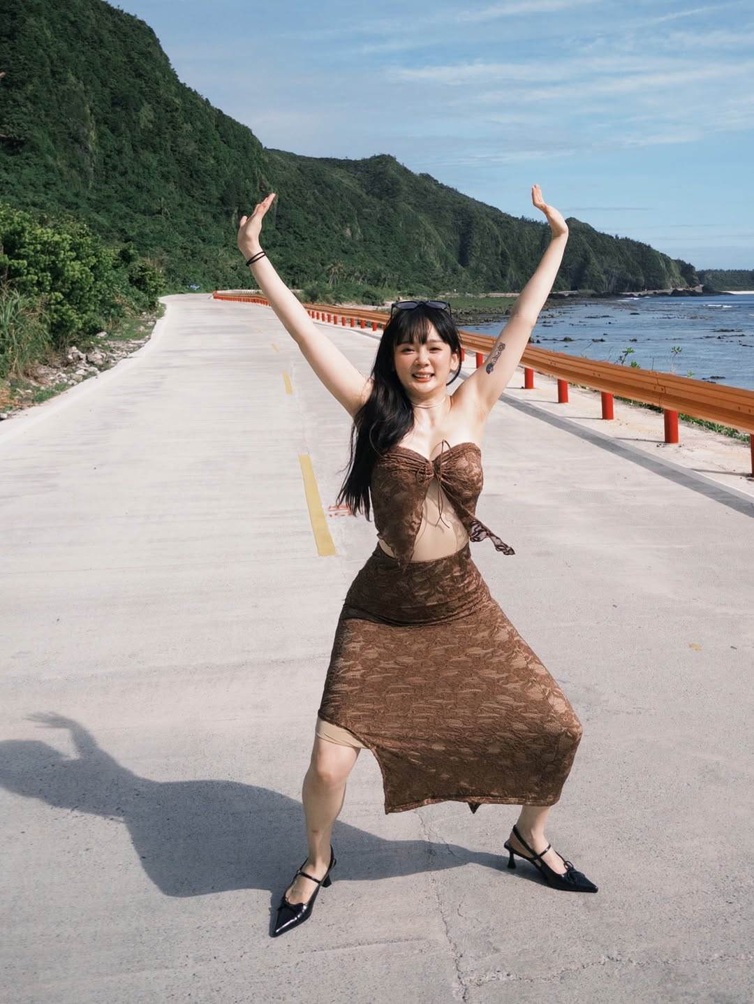 洗菜搞笑性格藏不住。（圖／翻攝自洗菜Instagram）