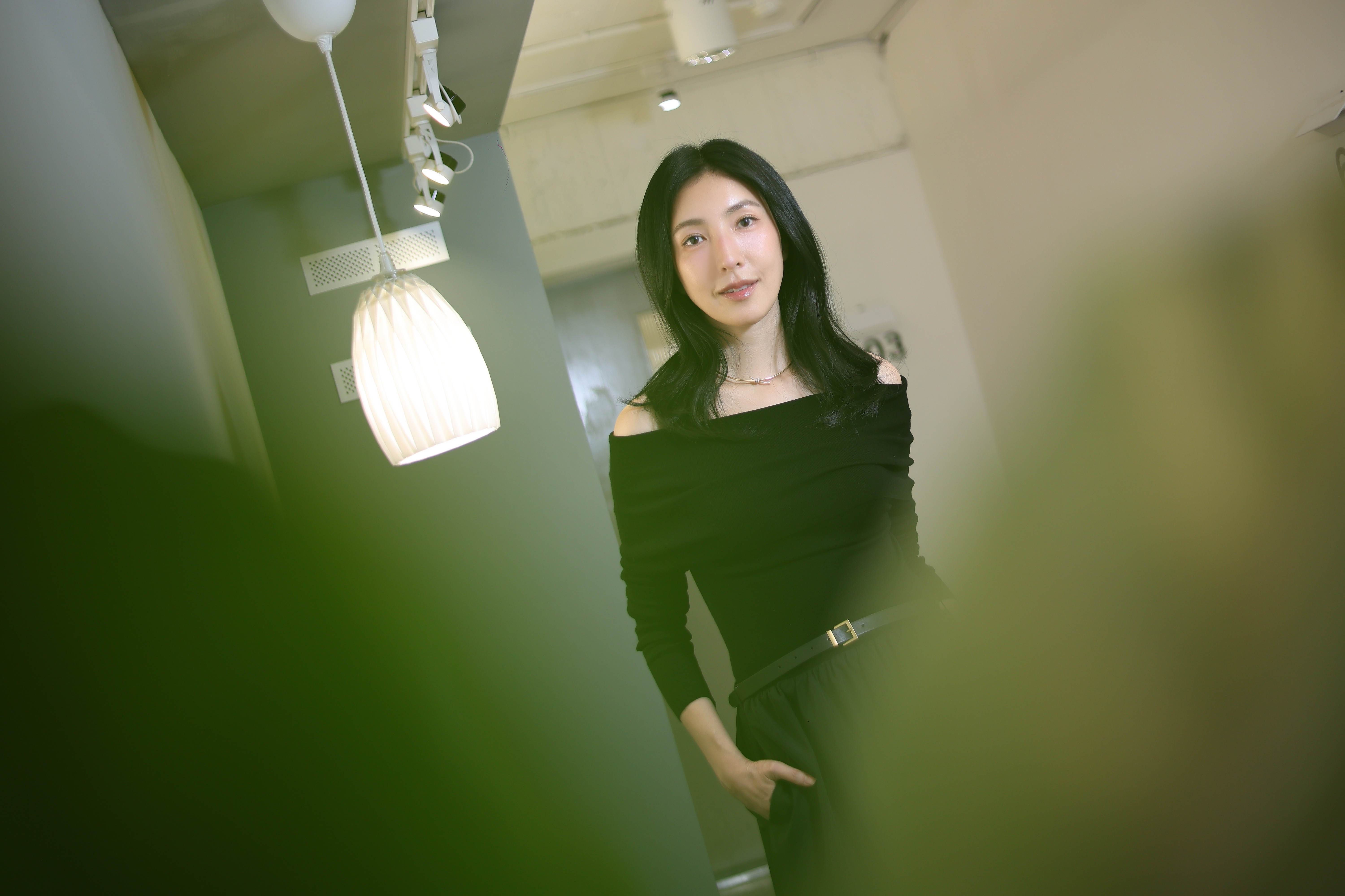 楊謹華鼓起勇氣面對與父親的心結。（圖／東森娛樂）