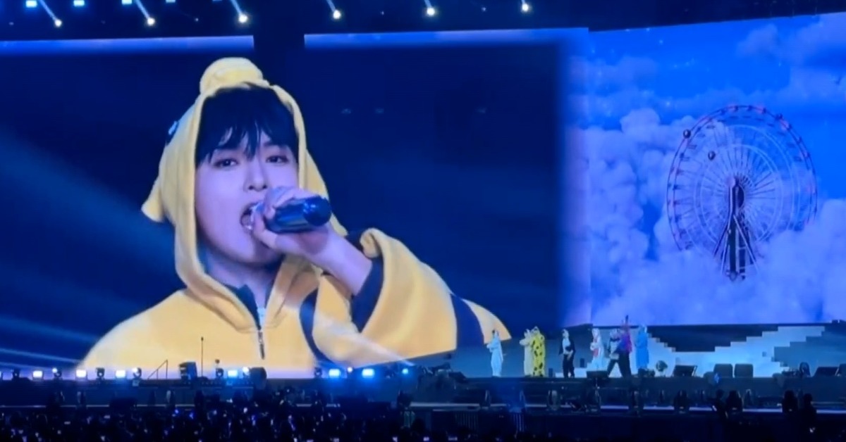 SUPER JUNIOR換上可愛動物連身睡衣，台下粉絲尖叫聲不斷。（圖／民眾提供）