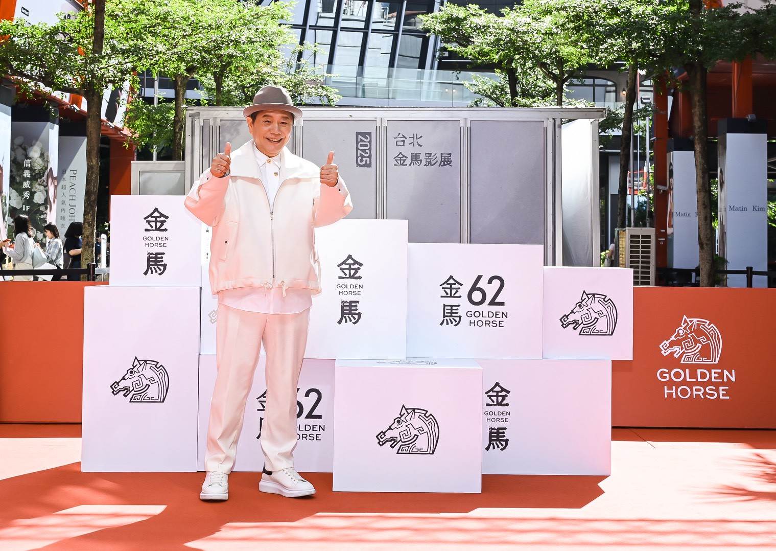 黃西田現場分享歌廳秀回憶。（圖／金馬執委會）