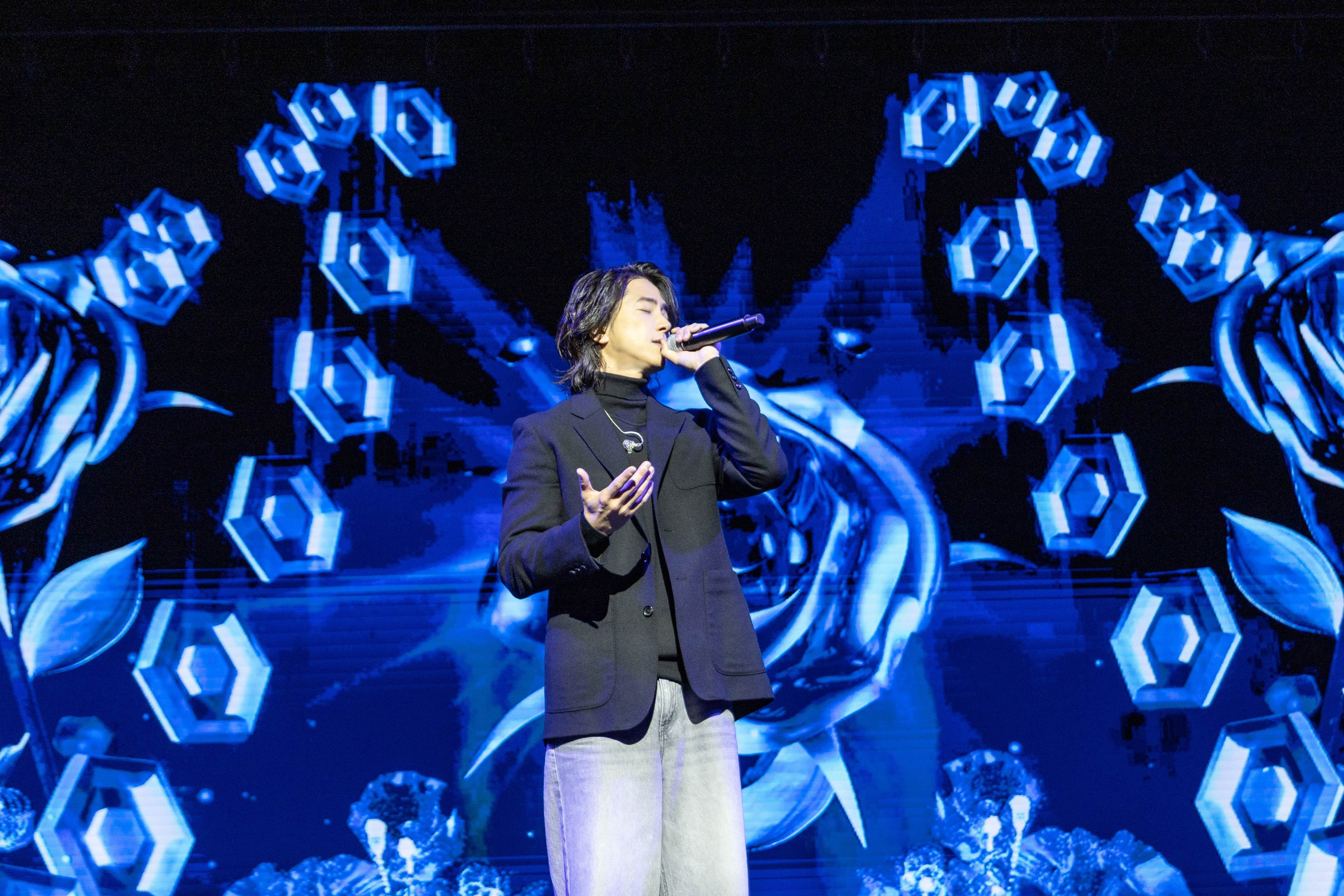 日本男星山下智久首次舉辦見面會，現場也演唱了自己的歌曲。（圖／HIGH HOPE提供）