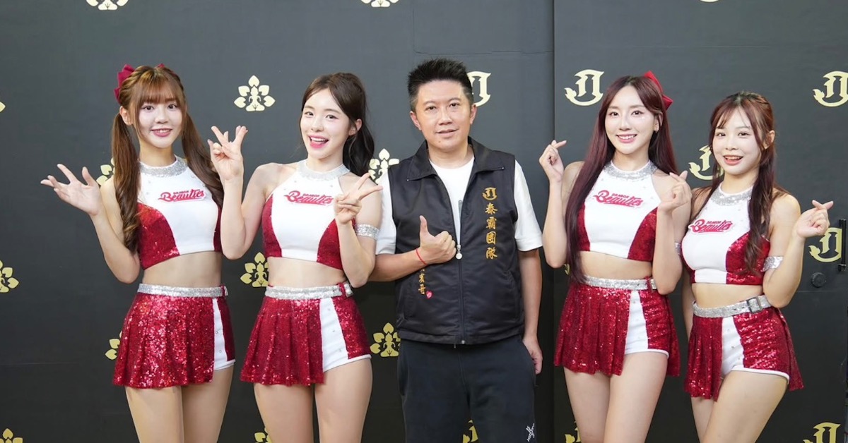 賓賓哥邀請李多慧等啦啦隊女孩蒞臨活動。（圖／翻攝自賓賓哥臉書）