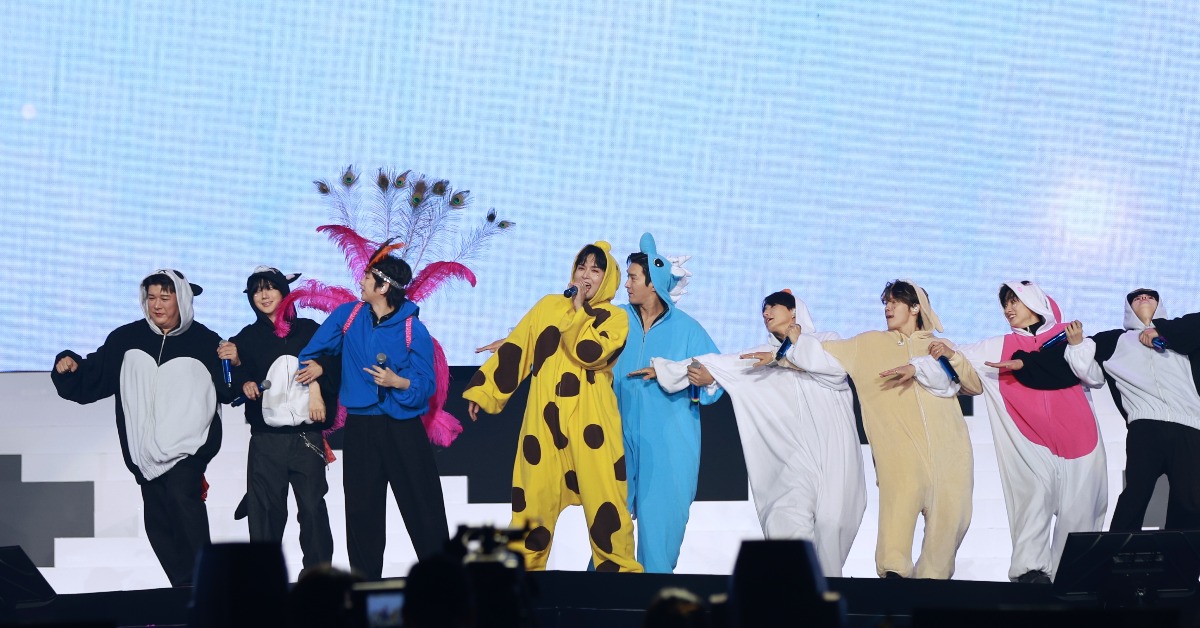 韓流帝王Super Junior在臺北大巨蛋舉辦《SUPER SHOW 10》演唱會。（圖／讀者提供）