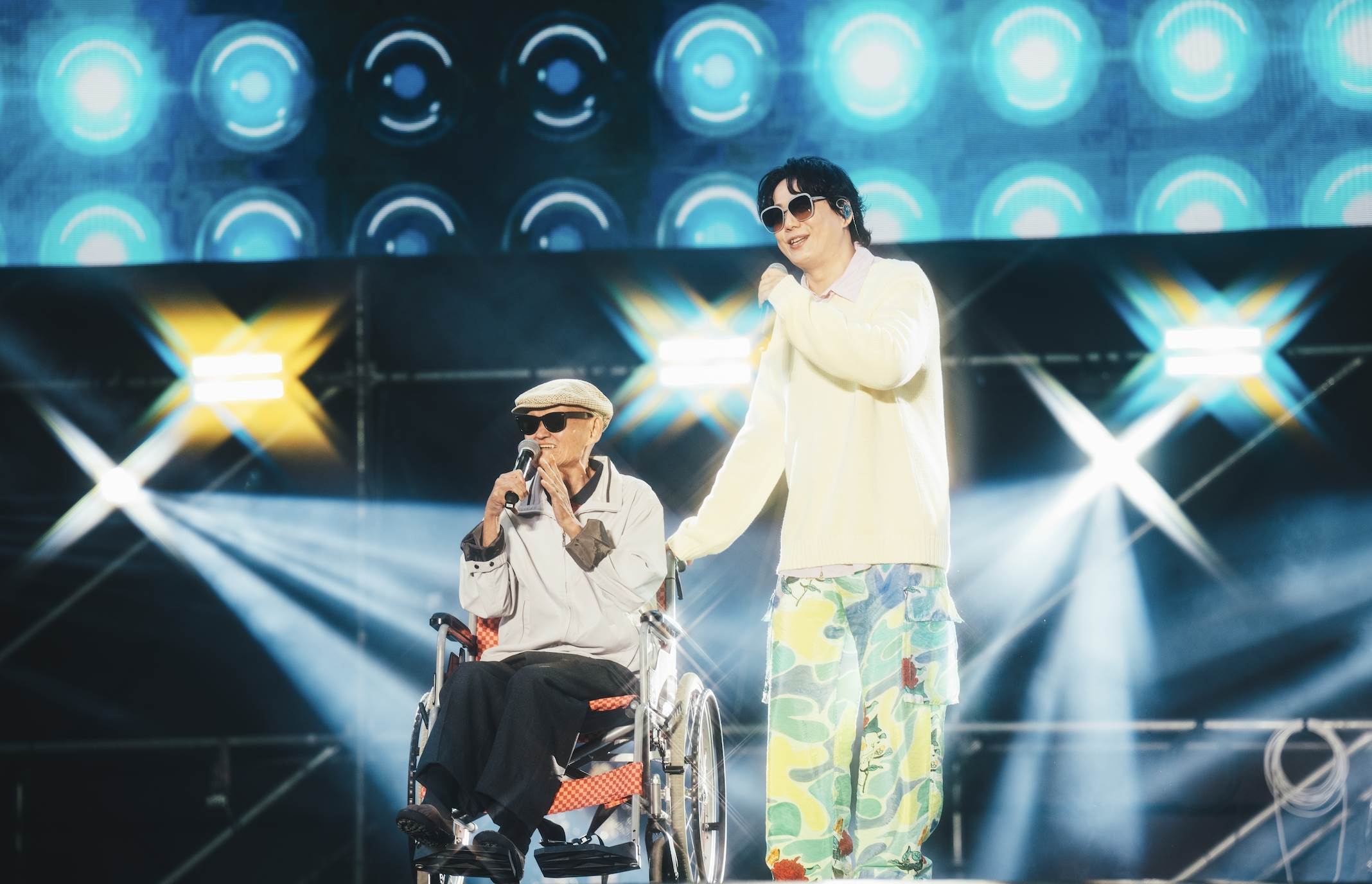 金曲歌王蕭煌奇現身《玖壹壹南北貳路音樂節2025》，邀請重量級前輩李炳輝。（圖／KKLIVE、混血兒娛樂提供）