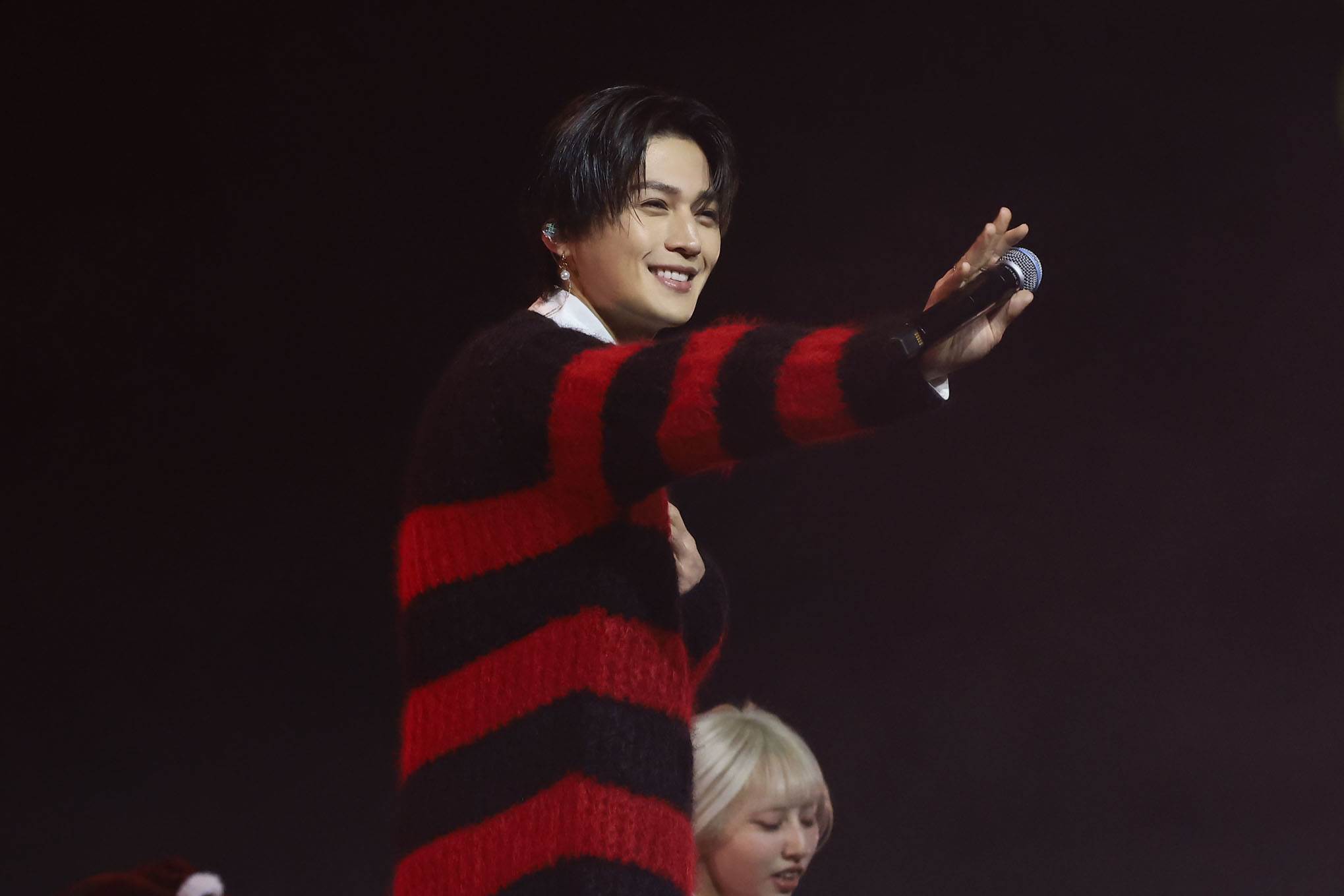 日本人氣男星、FANTASTICS成員八木勇征為了這次見面會，有先搜尋最近流行語。（圖／LDH 愛夢悅 提供）