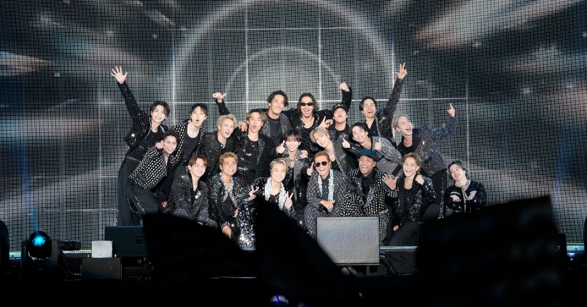 EXILE 放浪兄弟日本巨蛋巡迴正式開跑。（圖／LDH 愛夢悅提供）