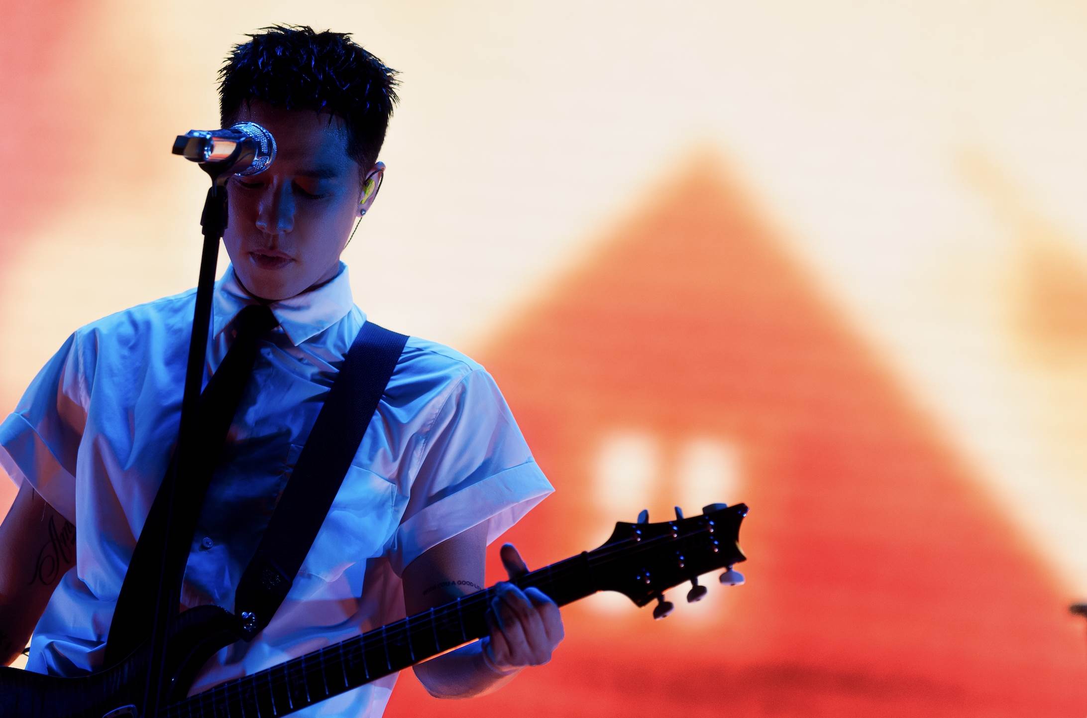 周湯豪感性和台下歌迷致謝。（圖／IMC Live Global提供）