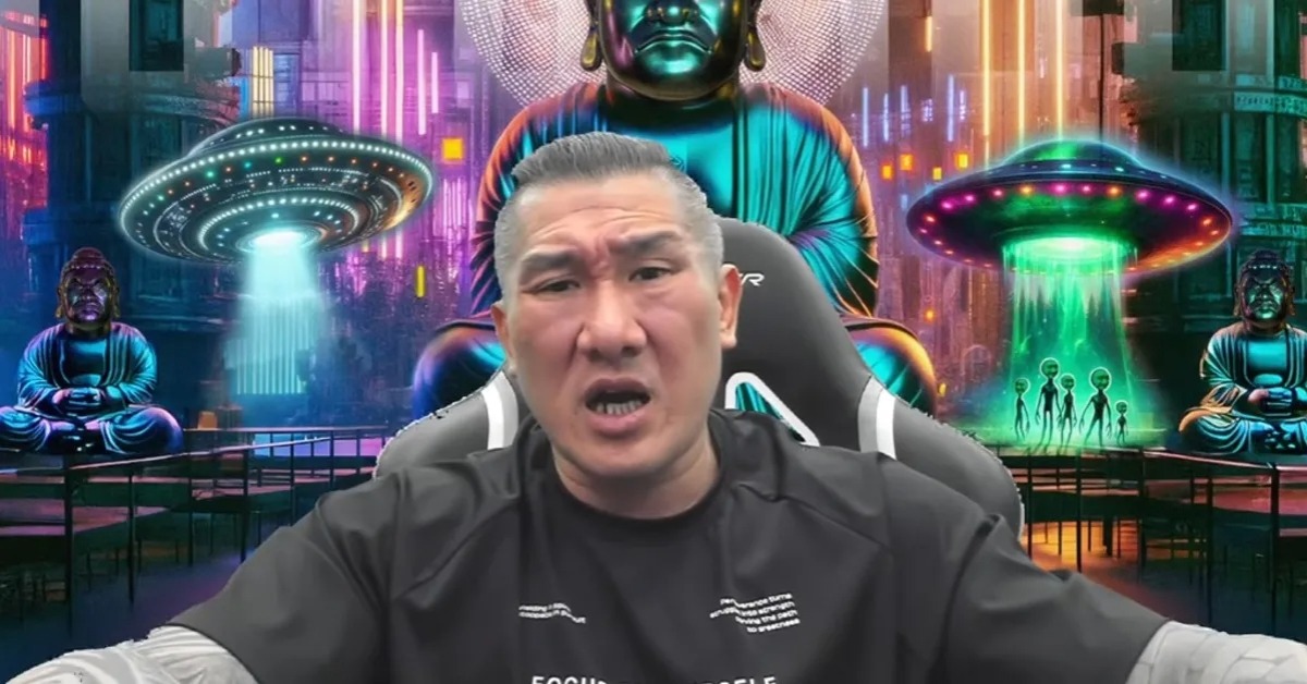 館長開直播回應。（圖／翻攝自YouTube館長惡名昭彰）