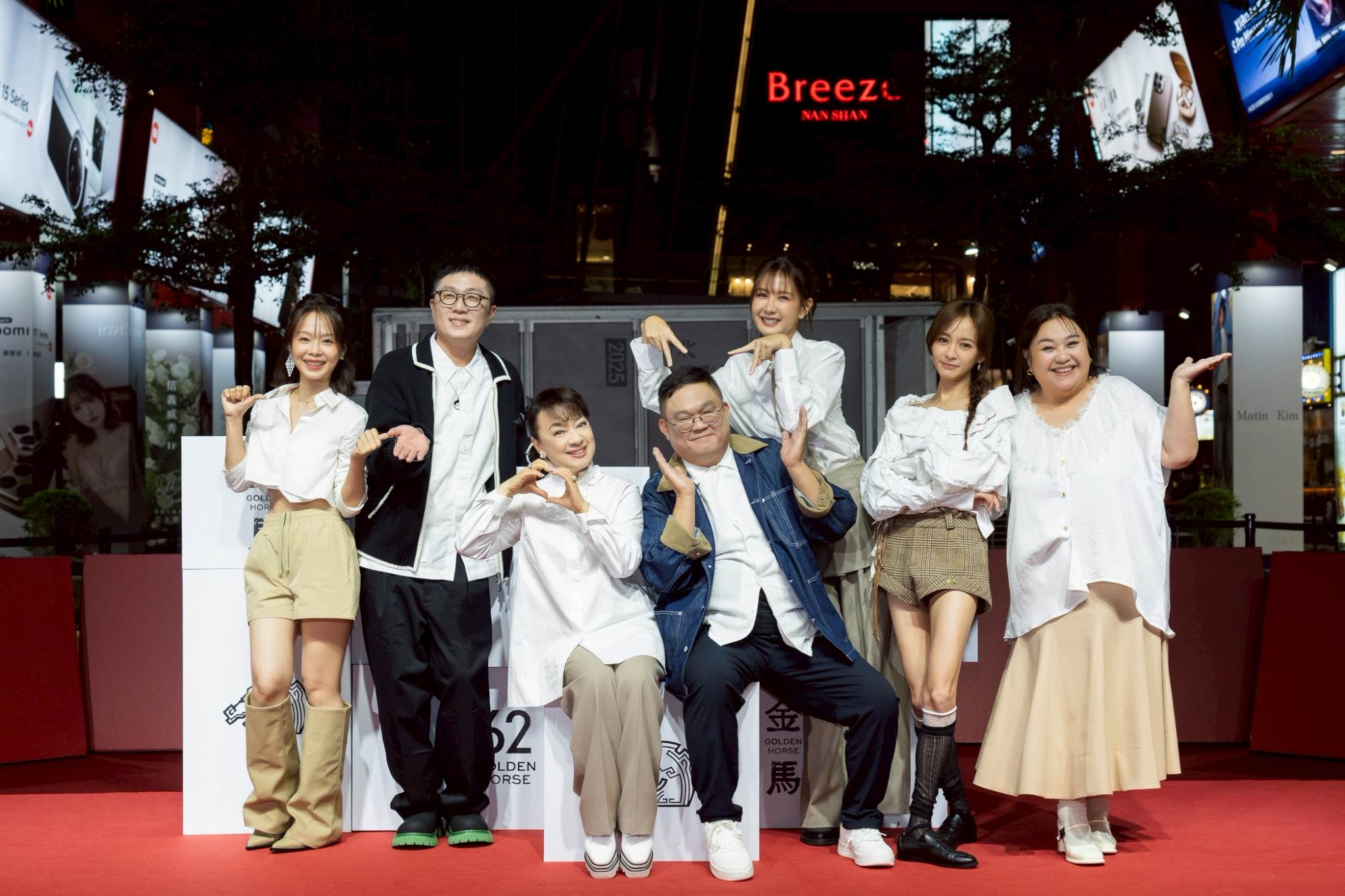 電影《陽光女子合唱團》在金馬影展舉行星光舞台活動暨記者會。（圖／金馬執委會）