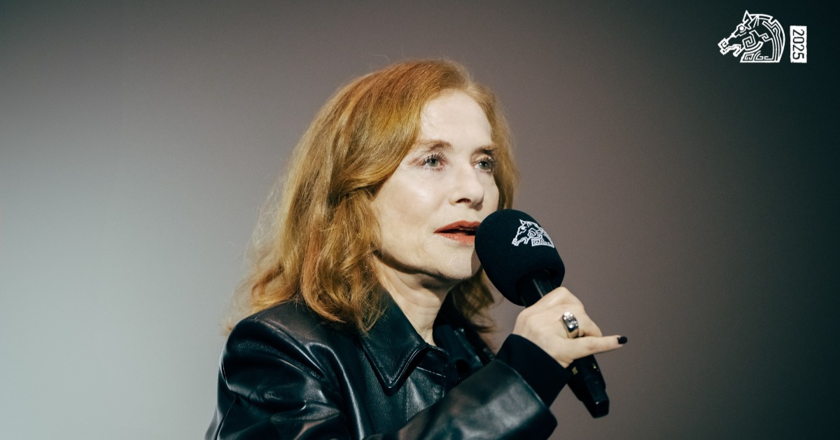 伊莎貝雨蓓出席金馬影展活動。（圖／金馬執委會提供）