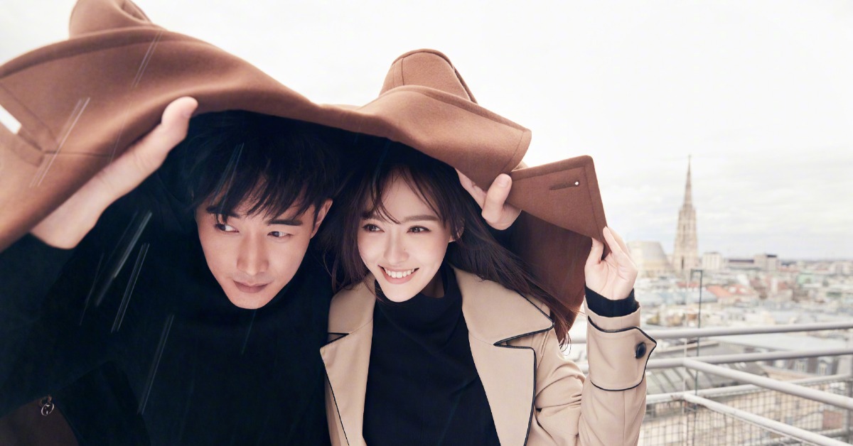 陸劇女神唐嫣與老公羅晉遭猜測已經離婚。（圖／翻攝自羅晉微博）