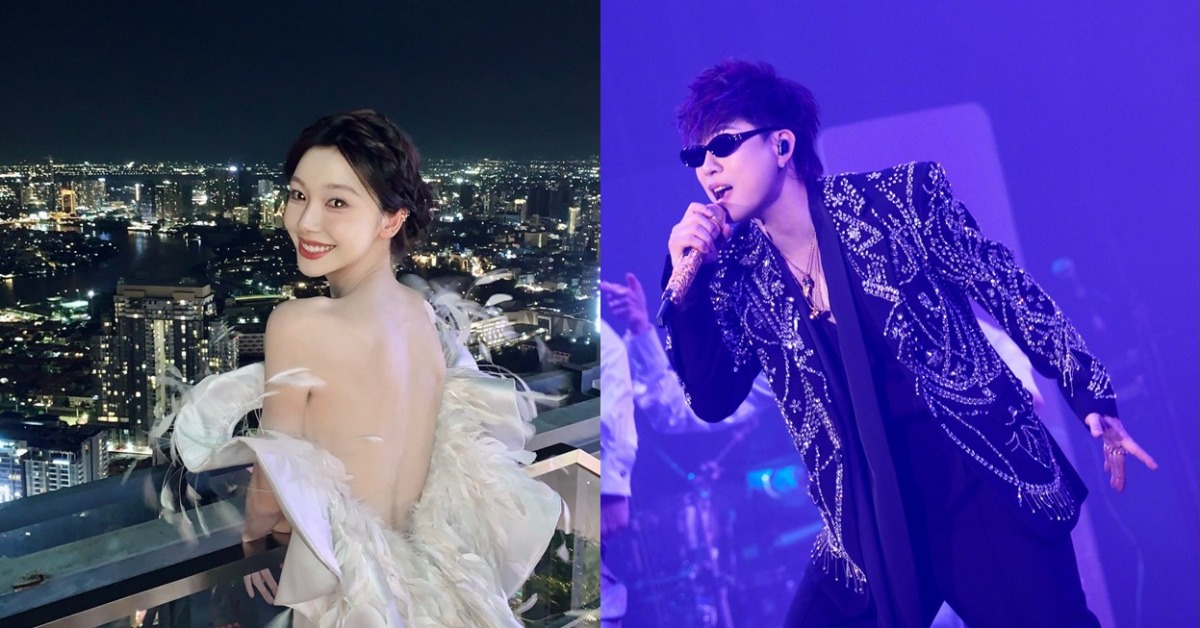 胡彥斌近日被拍到與小16歲網紅易夢玲擁吻。（圖／翻攝自易夢玲、胡彥斌微博）