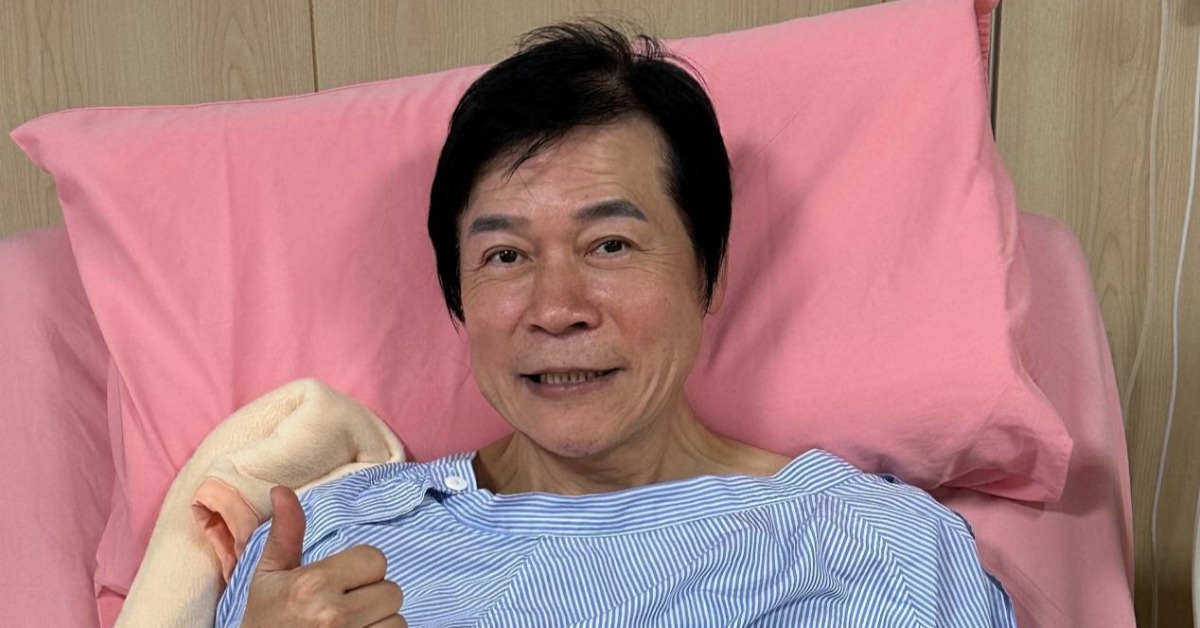 洪榮宏回診檢查狀況良好。（圖／翻攝洪榮宏臉書）