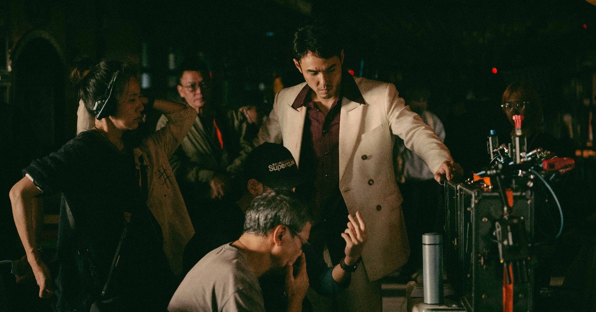 阮經天主演的《阿茲海默警探》正在拍攝中。（圖／牽猴子）