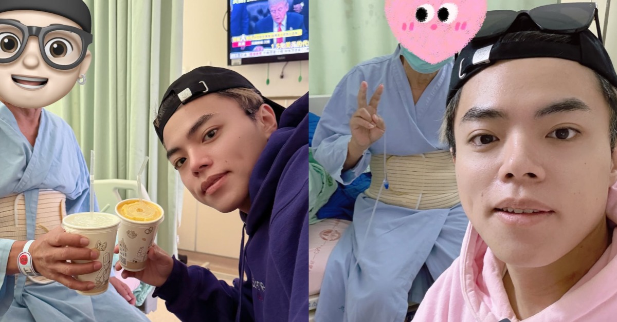 海產分享捐肝救父的經歷。（圖／翻攝自海產Instagram）