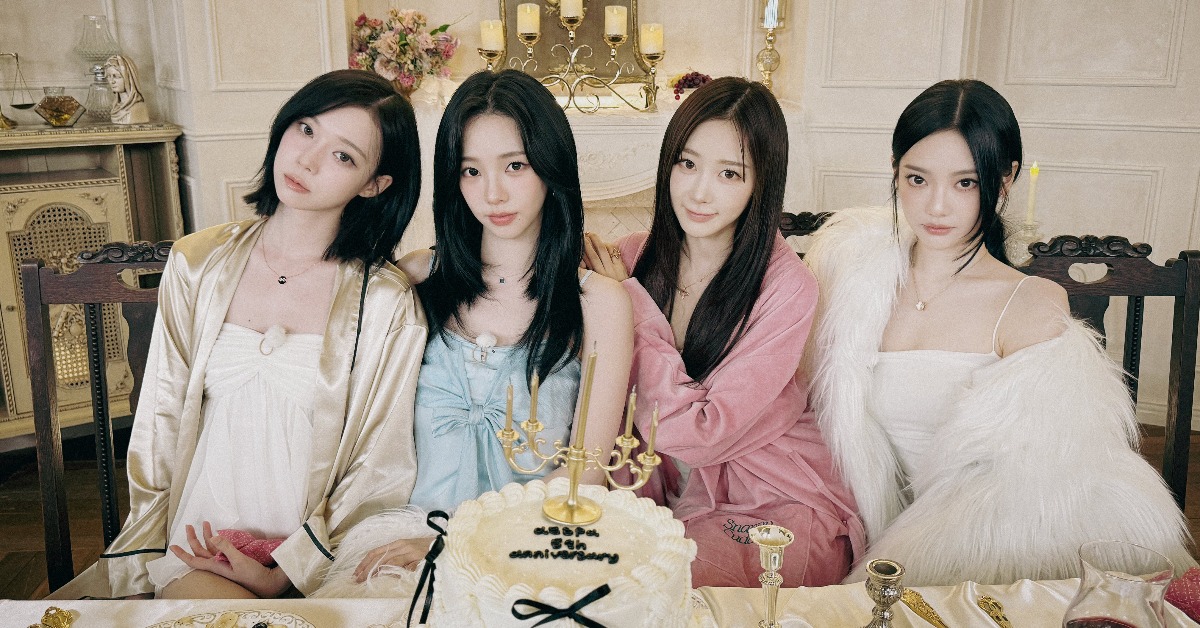 南韓女團aespa將登上《第76屆NHK紅白歌合戰》，如今卻遭到連署抵制。（圖／翻攝自aespa X）