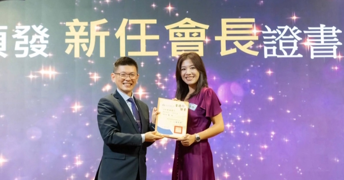 「玉女歌手」的侯湘婷，在台中南屯國小擔任家長會長。（圖／東森新聞）