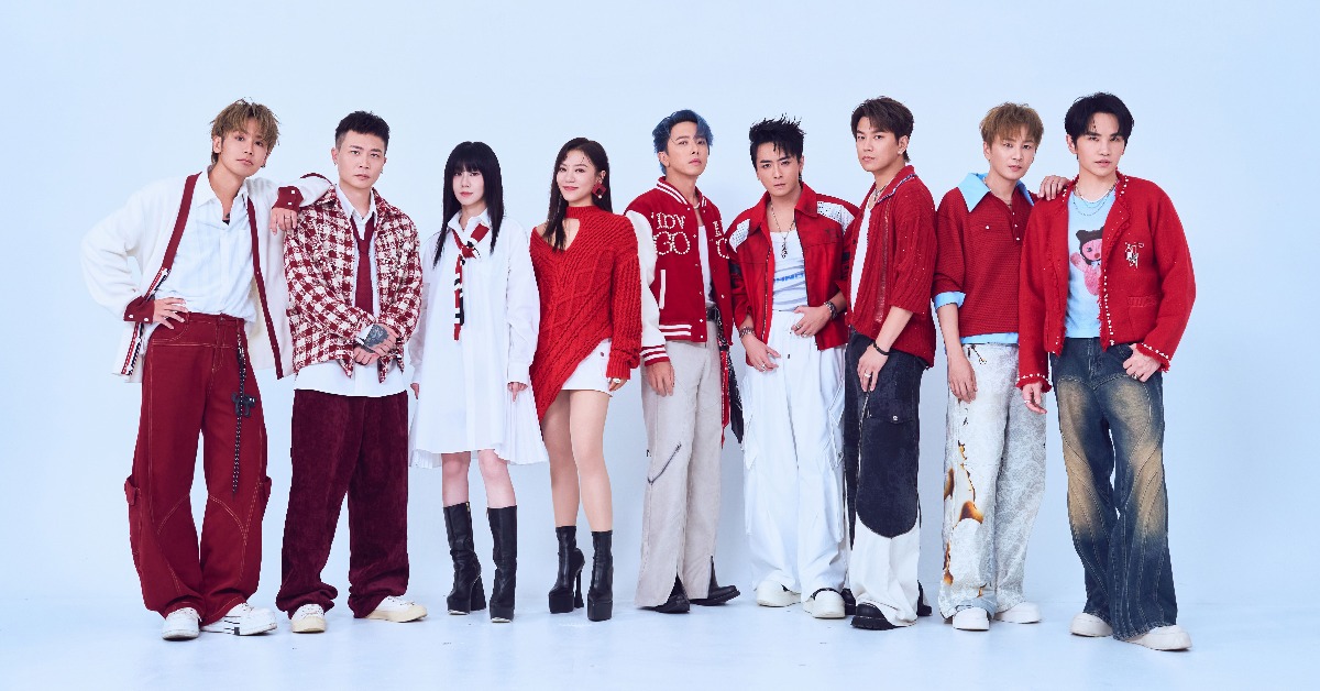 Energy、丁噹、白安、鼓鼓呂思緯、蕭秉治陪你過聖誕 重新演繹五月天〈聖誕夜驚魂〉。（圖／相信音樂提供）