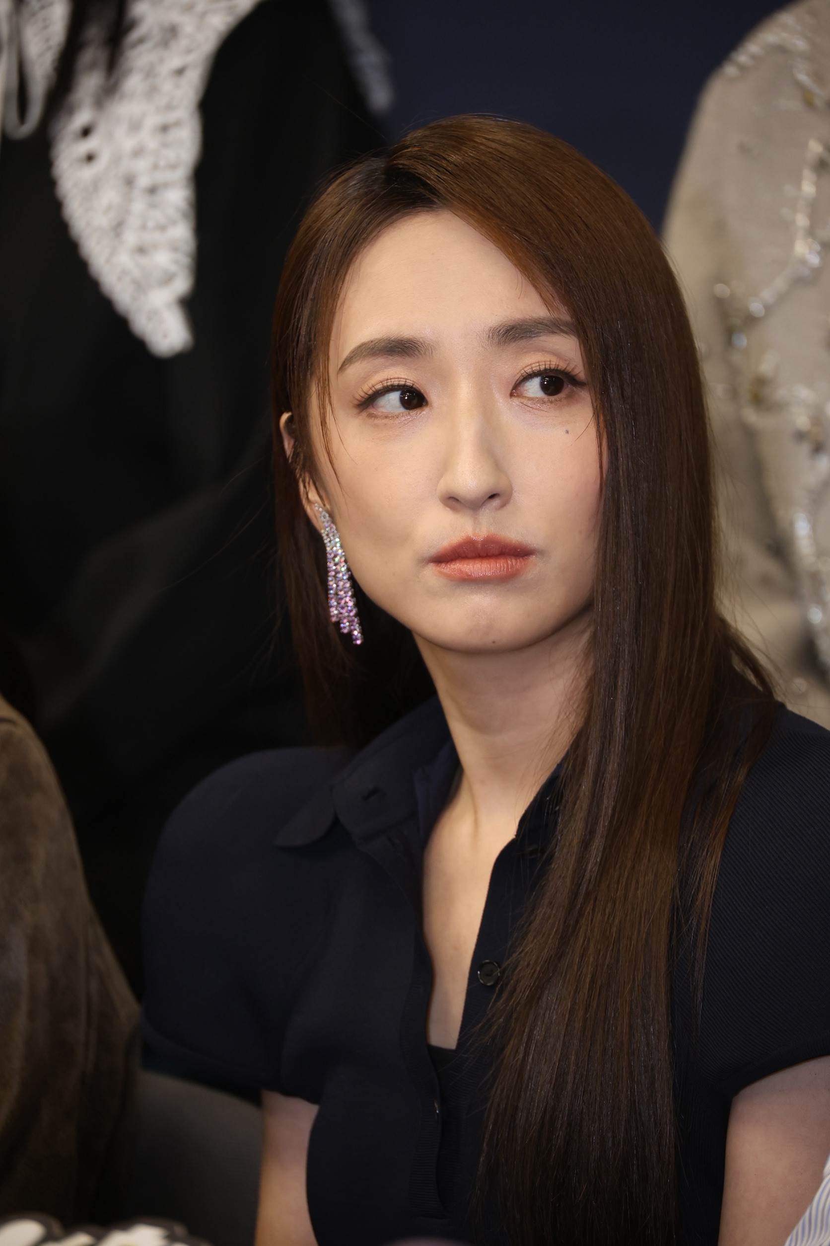 柯佳嬿出席媒體茶敘。（圖／東森娛樂）