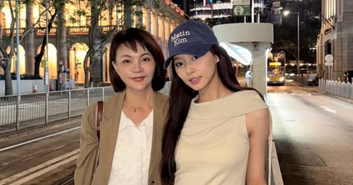 韓國女團TWICE台灣成員子瑜和其母親。（圖／翻攝自子瑜媽媽 IG）