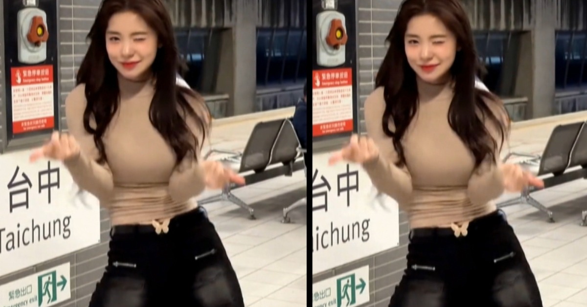 熱舞吸睛的啦啦隊女神李多慧。（圖／李多慧YouTube）