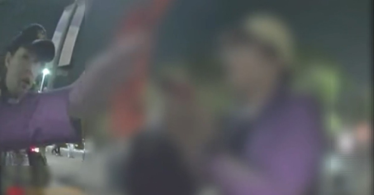 韓國女團TWICE昨天（22）在高雄世運主場館開唱，場外有違規攤販出沒。（圖／東森新聞）