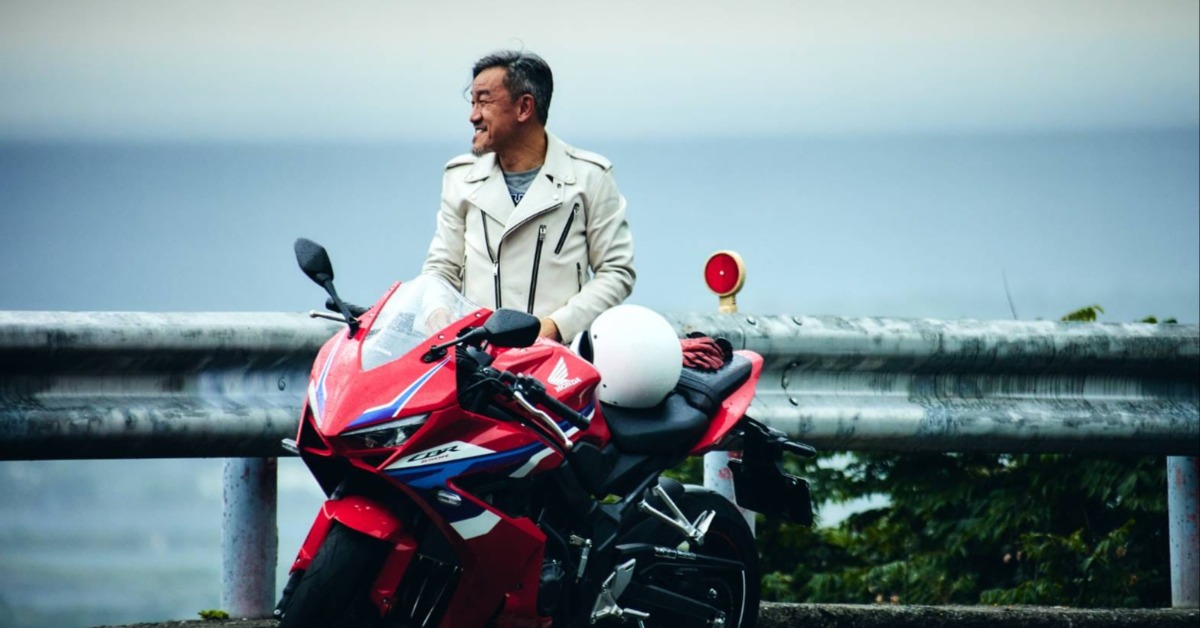 資深藝人陳為民是不折不扣的重機迷。（圖／翻攝自陳為民臉書）