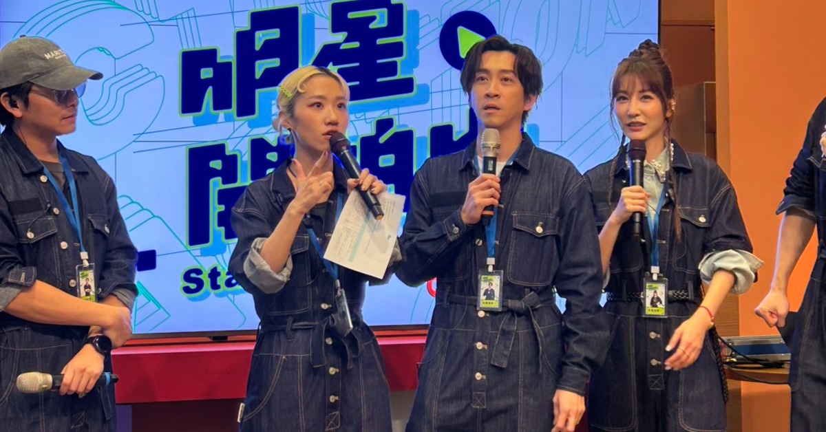 Lulu與陳漢典再度合體主持節目。（圖／記者陳怡伶攝）