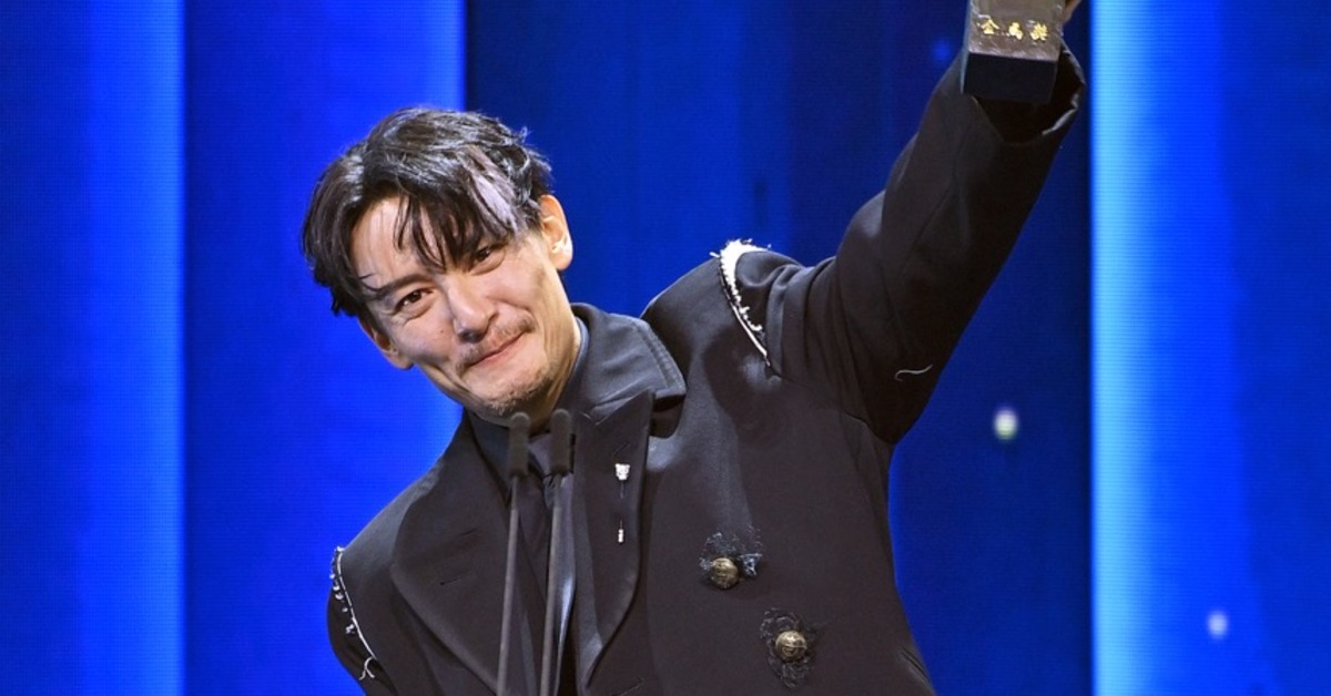 張震拿下第62屆金馬獎影帝。（圖／台視提供）