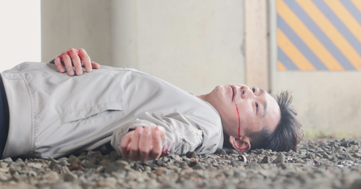 陳家逵《好運來》壯烈犧牲前，眼神充滿決心。（圖／民視）