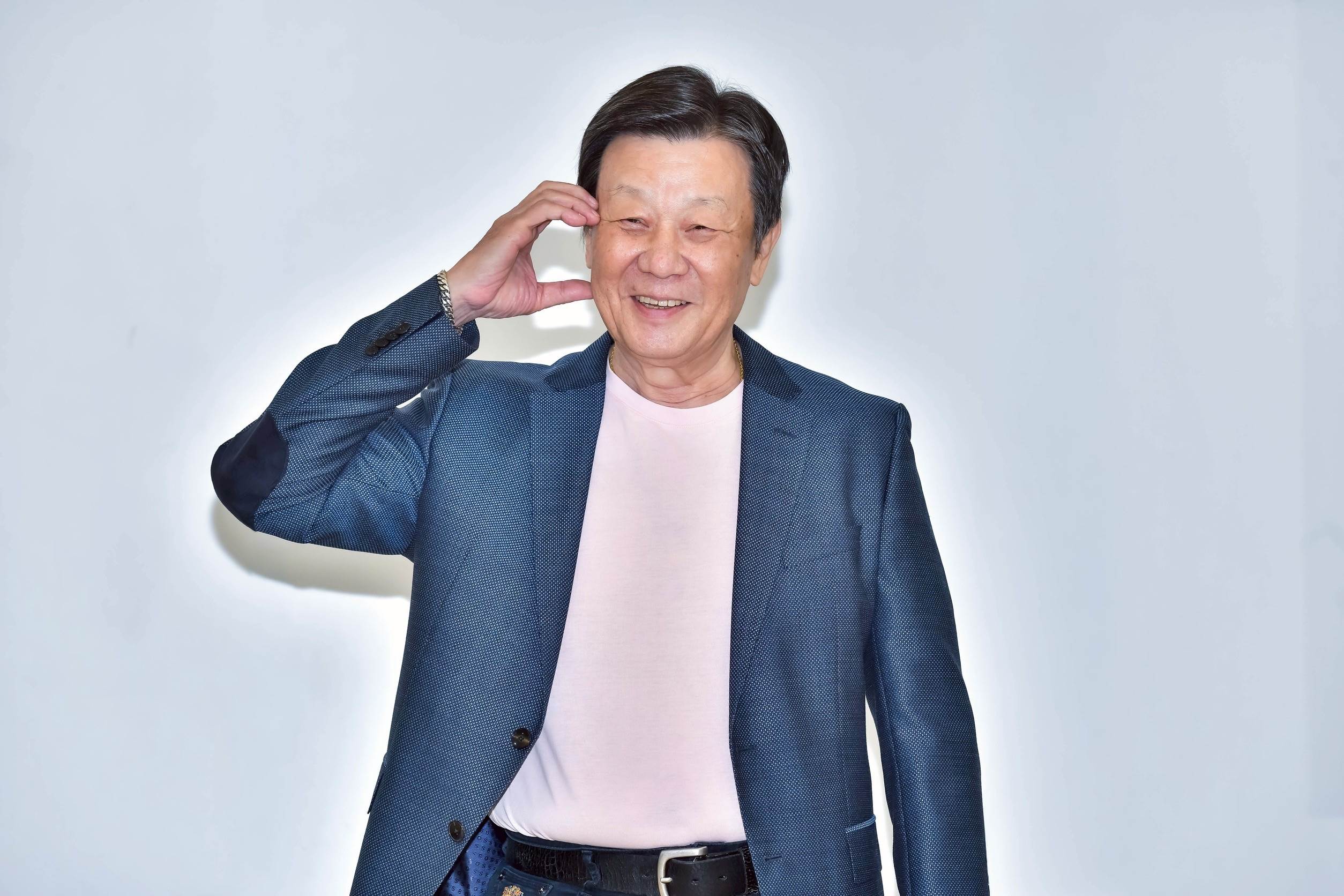 寇世勳拍攝電影《拾光》出席殺青記者會。（圖／光譜映像）