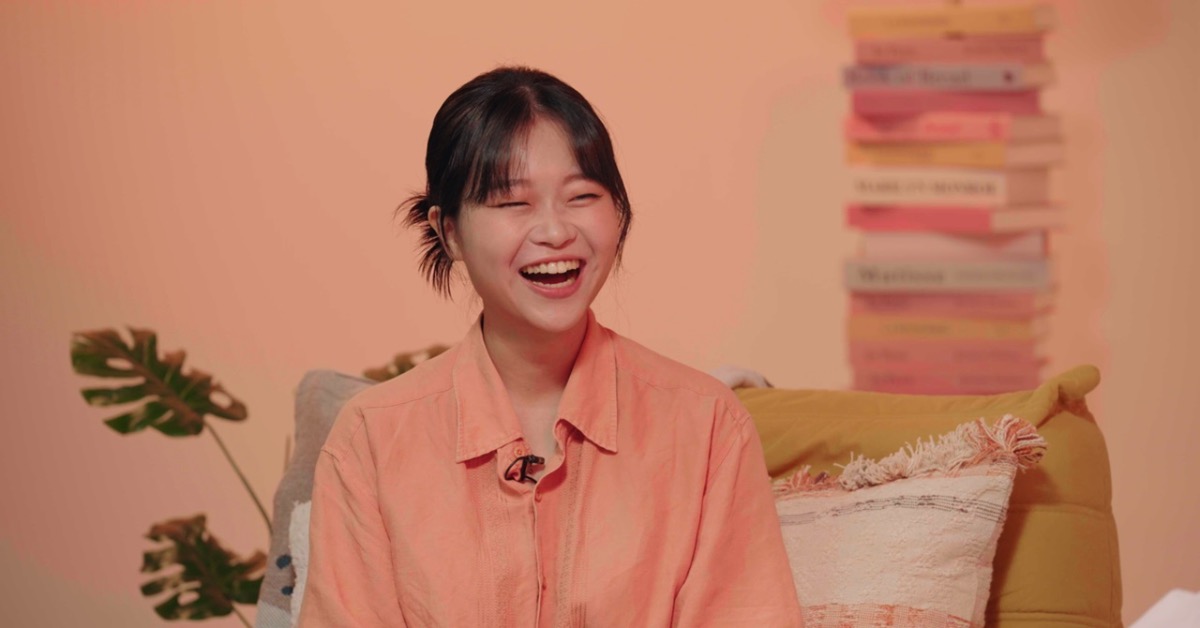 楊舒雅身兼饒舌創作者與國會助理。（圖／小公視提供）