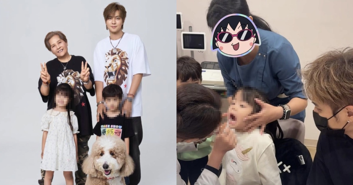 羅志祥日前遭中國網友謠傳是經紀人小霜兒女的生父。（圖／翻攝自小霜IG）