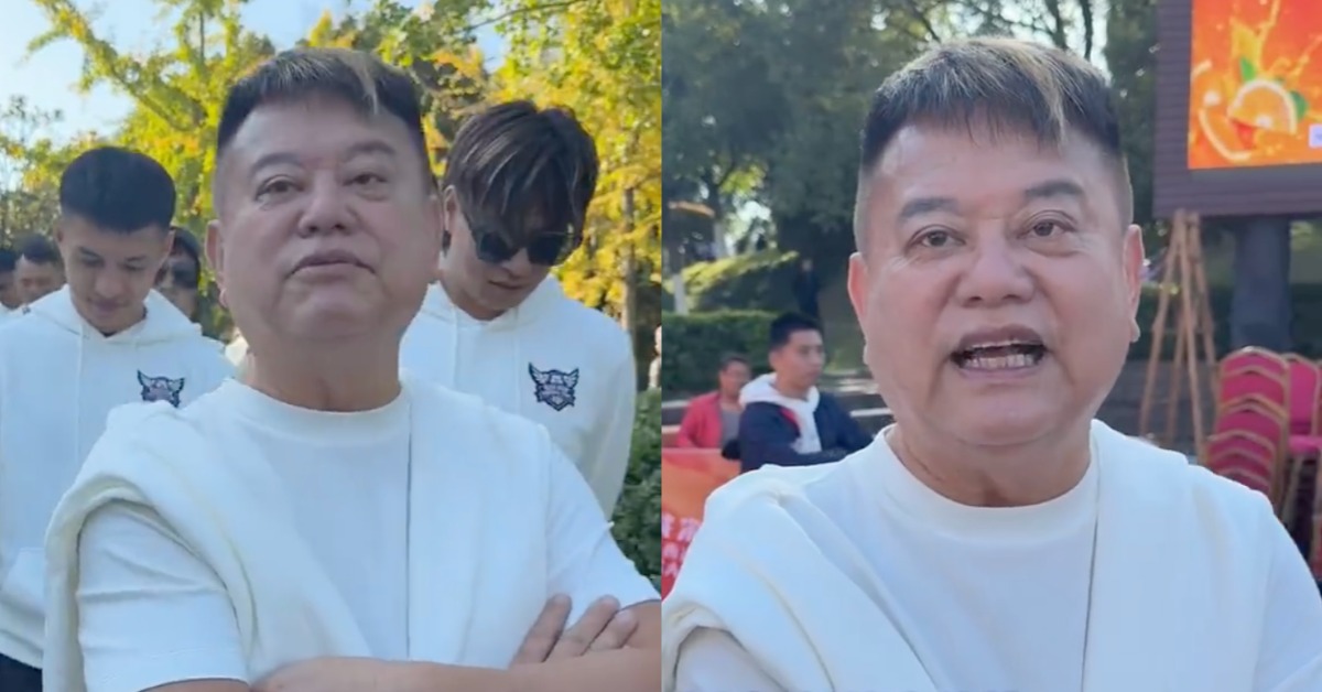 港星陳百祥放話日本不敢打中國。（圖／翻攝自微博）