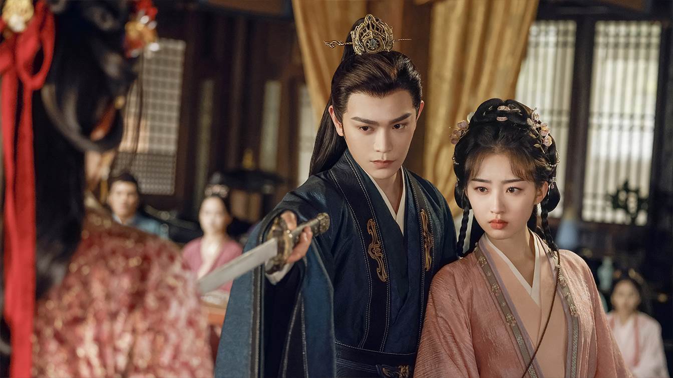 丁禹兮、鄧恩熙《長樂曲》先婚後愛。（圖／中天娛樂台提供）