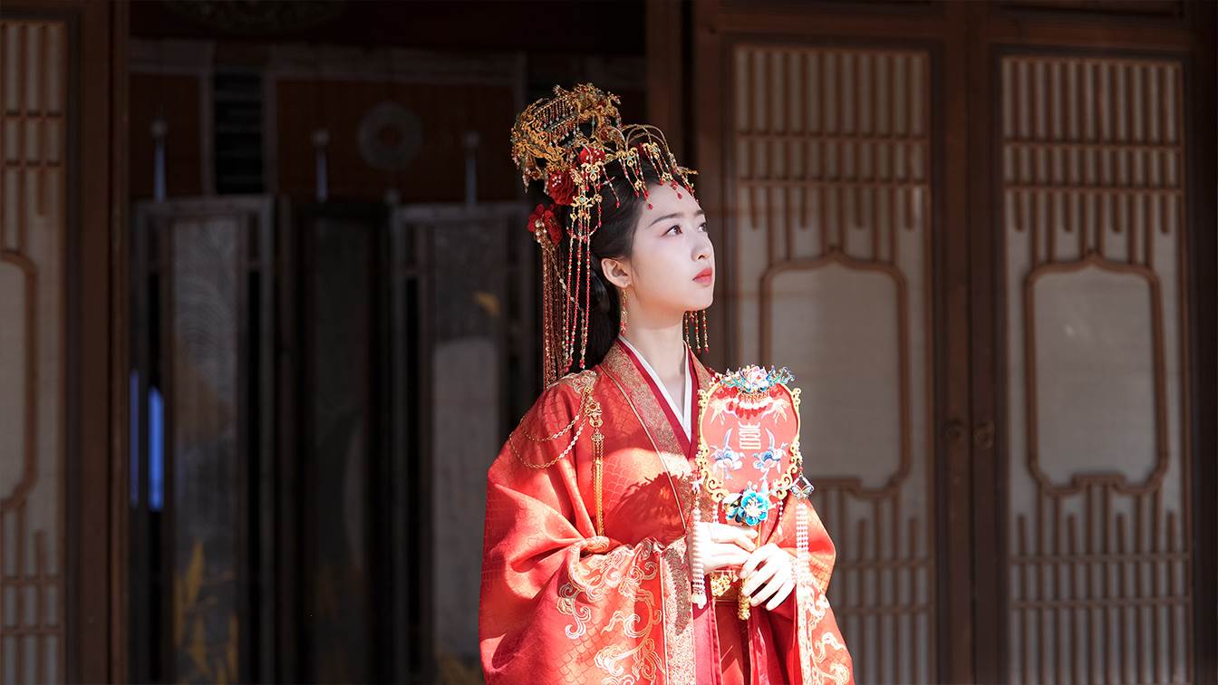 鄧恩熙《長樂曲》飾演替姐出嫁的「顏幸」。（圖／中天娛樂台提供）